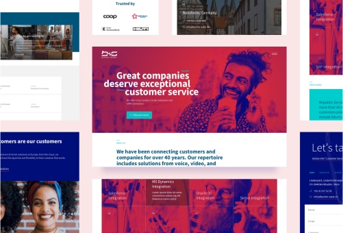 Exemple d’un site internet complexe
